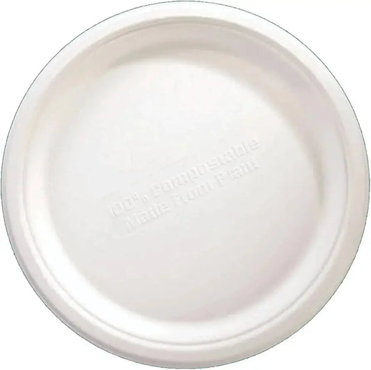 disposable paper plates 12inch Round Plates frontal